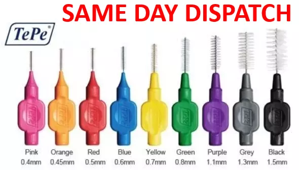 Tepe Interdental Brushes Clean Between Teeth Improve Oral Hygiene Dental Floss