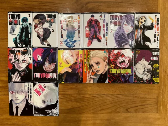 Tokyo Ghoul Serie Manga Completa 1-14 Ottime Condizioni