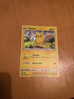holo pikachu mcdonalds promo