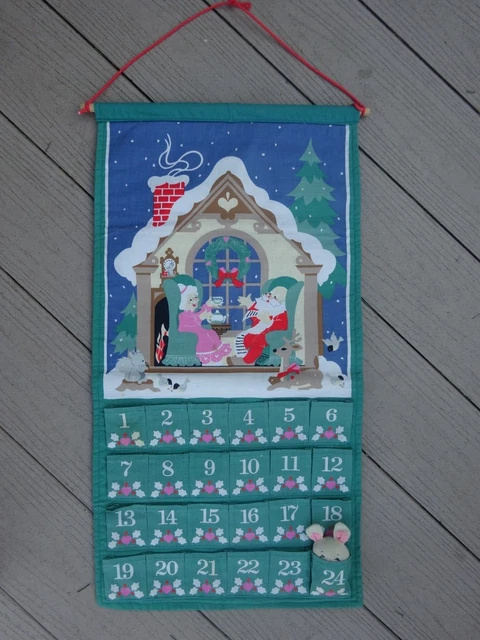 VINTAGE AVON 1987 Countdown To Christmas Advent Calendar With Original  Mouse $159.00 - PicClick
