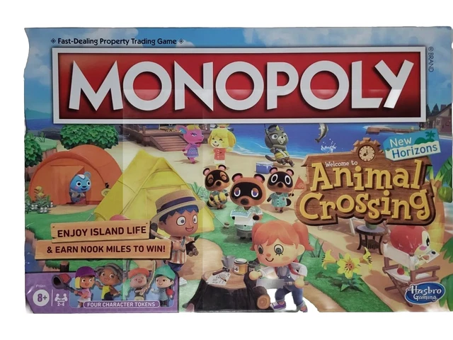 Jeu De Société Monopoly Animal Crossing New Horizons – Version FR Complète – Comme Neuf
