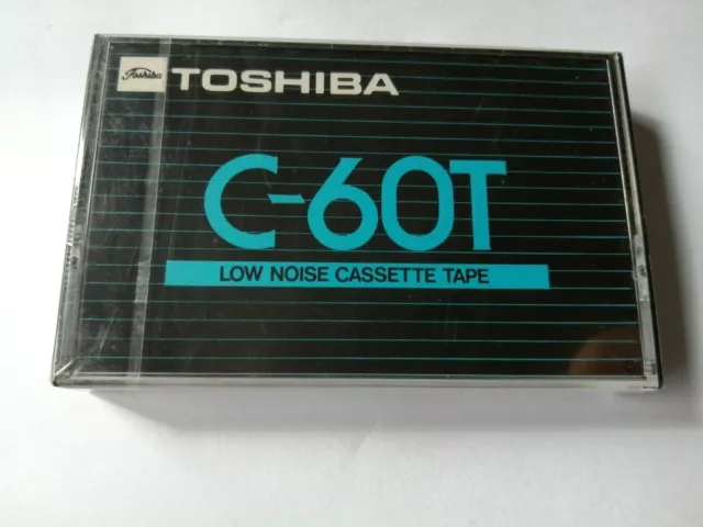 1x TOSHIBA C-60T [1973-76] RARE- Bombeat CASSETTE TAPE BLANK new SEALED