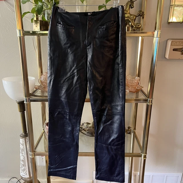 Vintage Philippe Adec USA Made Lamb skin Pants Purple 8