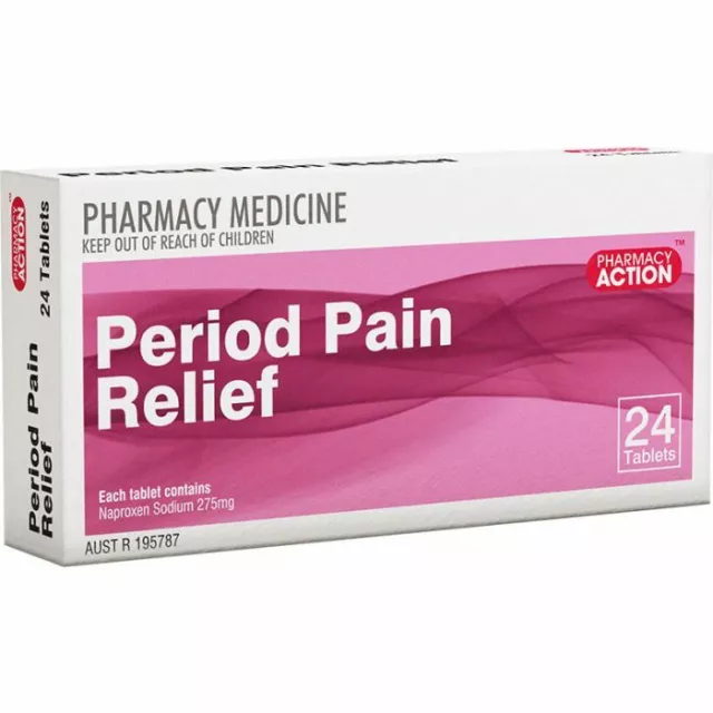 Pharmacy Action Period Pain Relief Tab X 24 (Generic for Naprogesic)