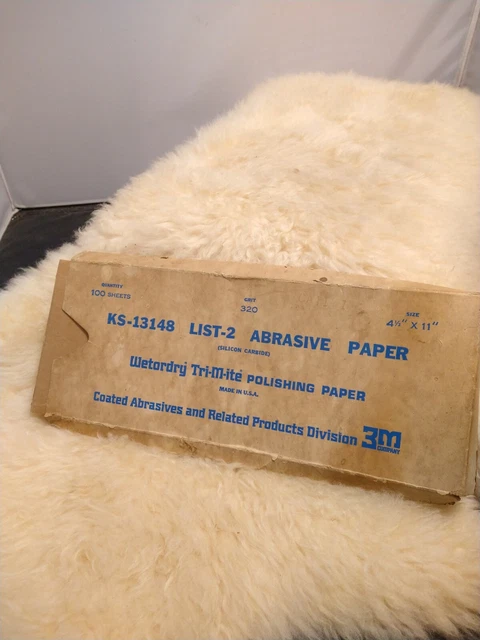 3M TRIMITE POLISHING PAPER LIST-2 POLISHING PAPER 4 1/2" x 11" KS-13148
