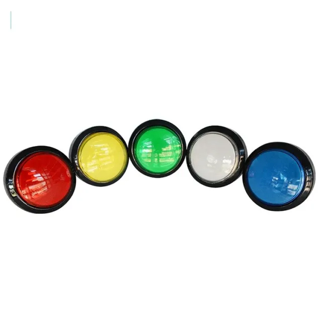1Pack Arcade 45MM Round Push Buttons Illumilated LED Light With Microswitch