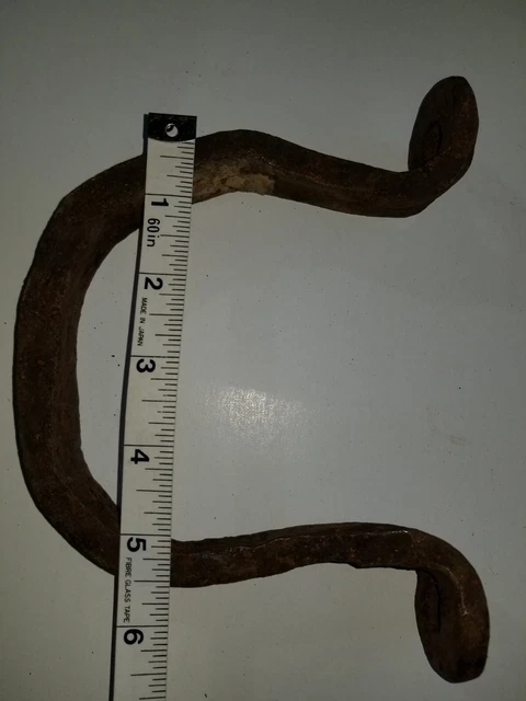 Vintage Heavy Duty Metal Door Handle Barn Door Pull Shed Primitive Farm Opener 4