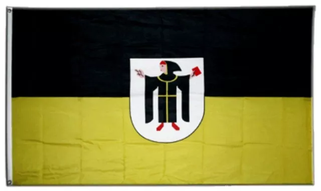Fahne Flagge Deutschland Stadt München mit Wappen - 90 x 150 cm Hissflagge