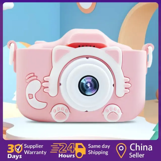 Cute Digital Camera 1080P Video Record Camera 2.0 Inch IPS Screen Gifts for Kids