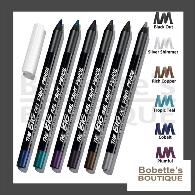 CRAYON EYE LINER BIG GEL PAINT PENCIL Contour des Yeux AVON MARK 6 Nuances