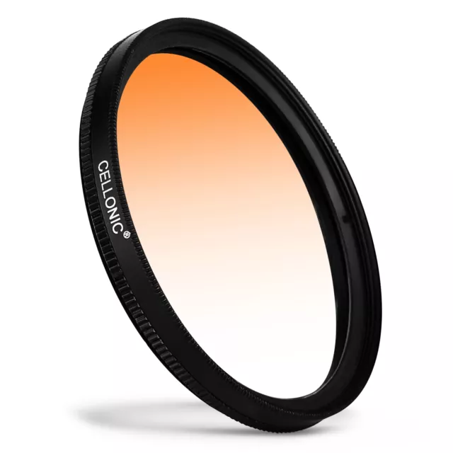 Filtro gradiente color Naranja 37mm para Olympus Zuiko 17mm 2.8 (ES-M1728)