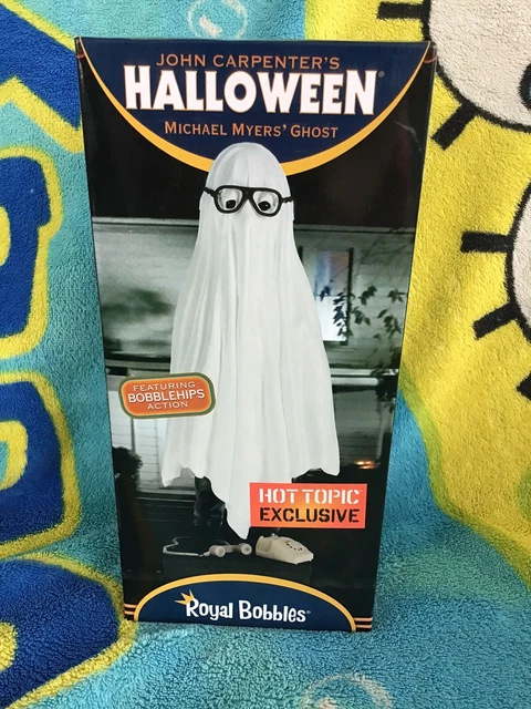 🔥2021 Royal Bobbles Halloween Michael Myers' Ghost Sheet Bobble Head Hot Topic