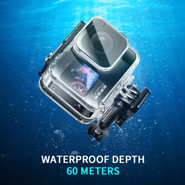 Waterproof Housing Case for GoPro Hero 12 11 10 9 Black Underwater Diving Shell