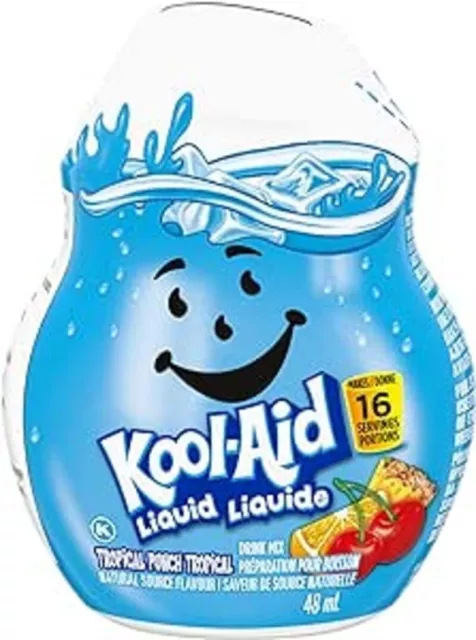 Kool-Aid Tropical Punch Liquid Drink Mix, 48ml