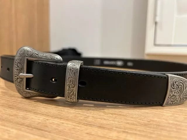 Louis Vuitton, Accessories, Lv Initiales 4mm Matte Black Belt