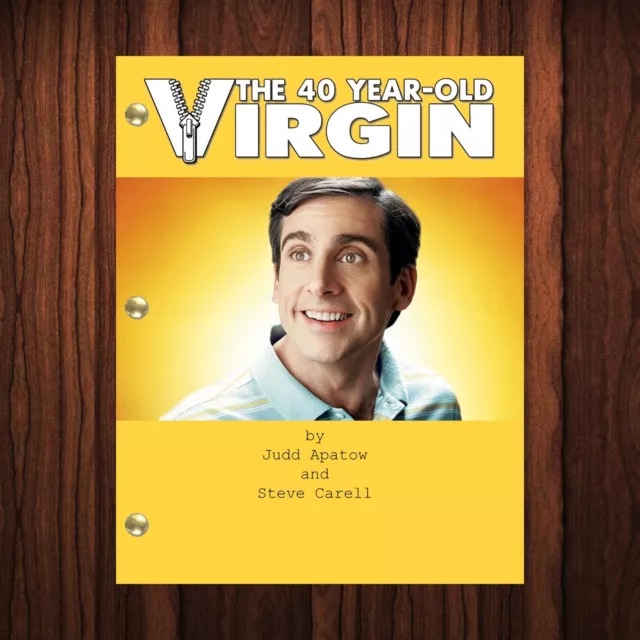 The 40-Year-Old Virgin Movie Script Reprint Full Screenplay Full Script