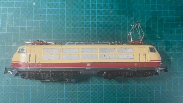 Spur H0 AC Märklin E-Lok BR 103 113-7 der DB Digital ohne OVP - BASTLER Defekt