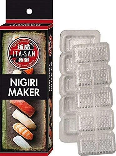 Ita de San 17600 Nigiri Transformer pour Sushi Plastique PP Blanc 18 x 14 x 2...