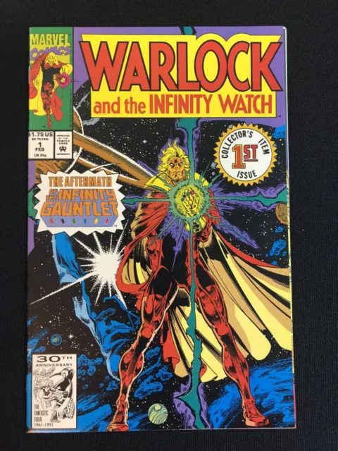 Warlock and the Infinity Watch #1 Marvel Comics 1992 MCU GOTG High Grade NM