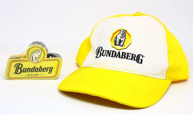 Bundaberg Rum Hat & Bar Towel (50cm x 23cm) ● Aussie Mancave ● Fast Postage