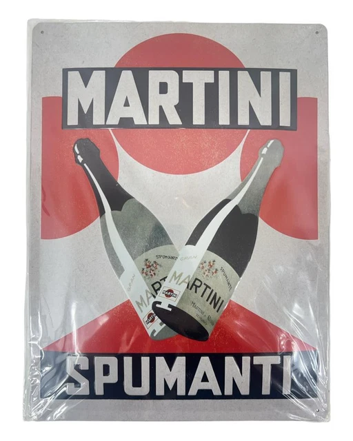 Targa Insegna Martini in Latta