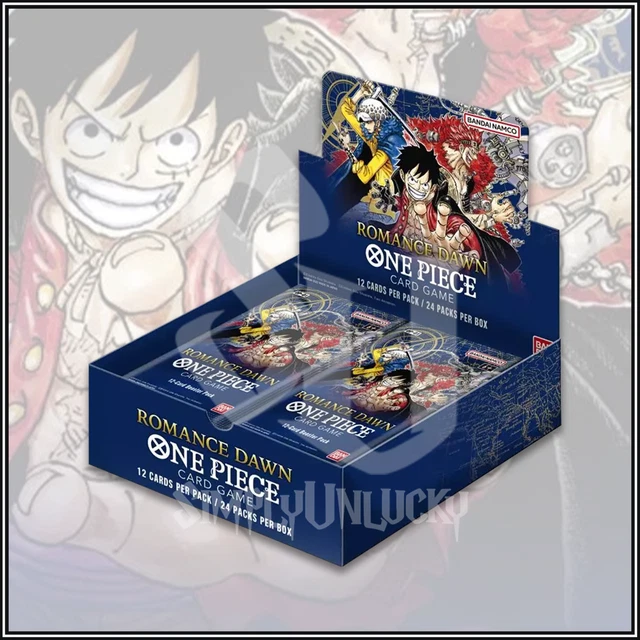 ONE PIECE CARD Game Booster Box Op01 Romance Dawn March Reprint