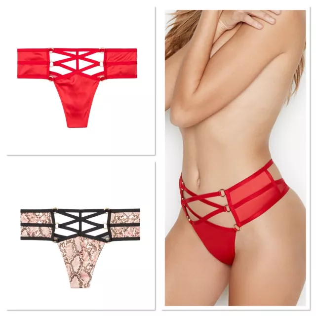 NWT VICTORIA S SECRET Tr s Bretelle Sexy Bague Mat riel String