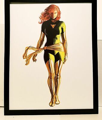 Jean Grey Phoenix X-Men Timeless by Alex Ross FRAMED 11x14 Art Print Marvel Comi