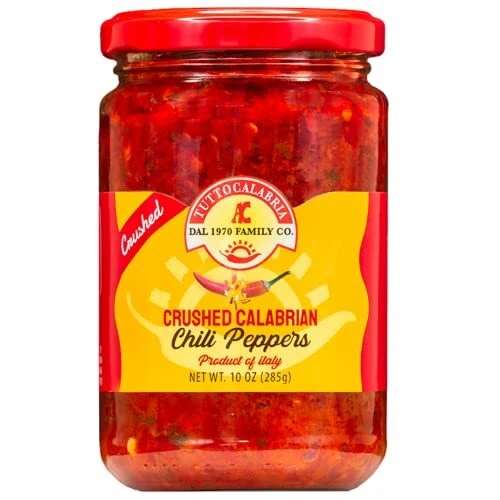 CRUSHED CALABRIAN CHILI Pepper Paste/Spread/Sauce Hot Savory Delicious