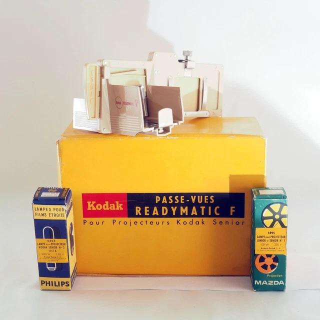 Kodak Passe-Vues Readymatic F for Senior Projectors, two bulbs (4363, 1895)