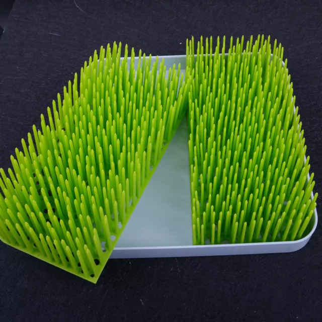 Simulation Green Drying Rack Grass Countertop Bottle Grass Style Dish Kitchen. 2