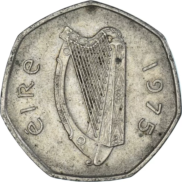 [#1312050] Münze, Ireland, 50 Pence, 1975