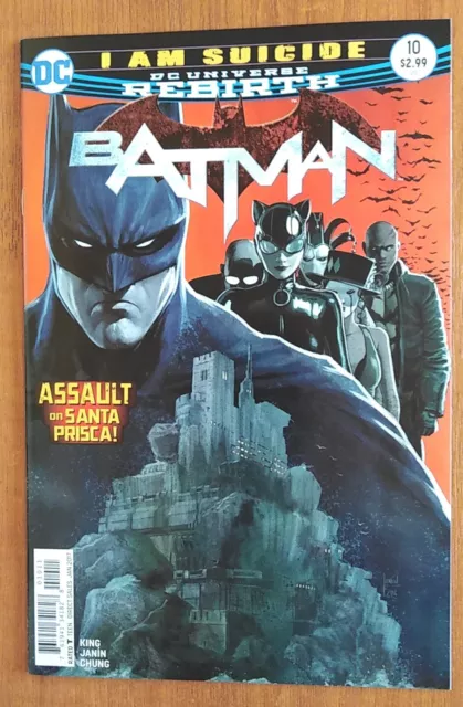 Batman #10 - DC Comics Rebirth 1st Print 2016 Series