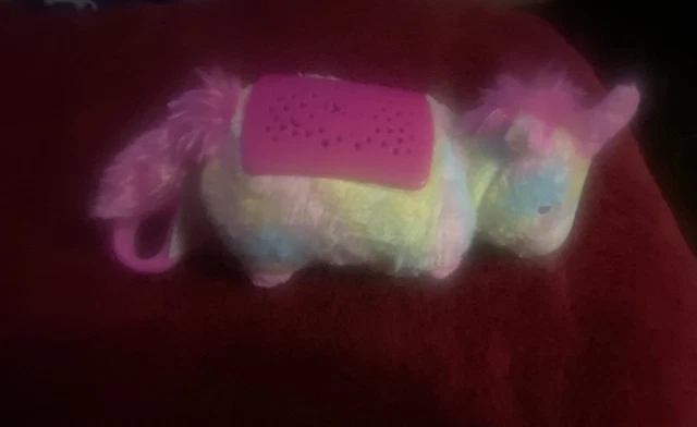 Pillow Pets Dream Lites Mini Rainbow Unicorn Plush Starry Sky Night-Lite