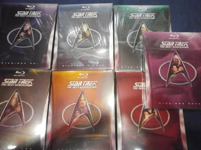 Star Trek The Next Generation 1 a 7 Serie Completa Blu-ray - COMPRO FUMETTI SHOP