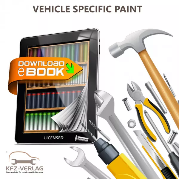 2015-2019 Audi A4 8W Paint Information Repair Workshop Manual Guide E-Book