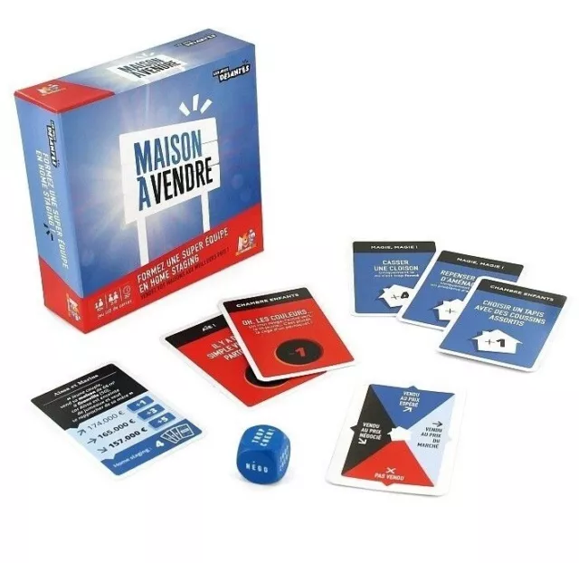 Maison A Vendre - M6 Games - Jeu De Société - Cartamundi