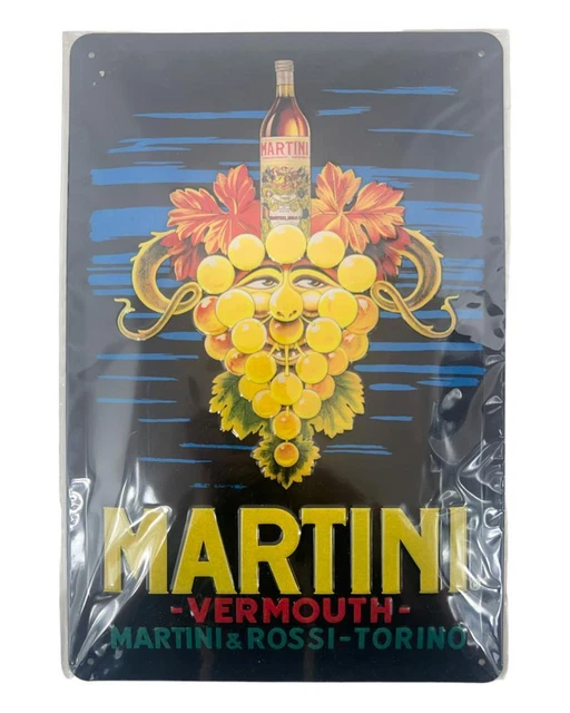 Targa Insegna Martini in Latta