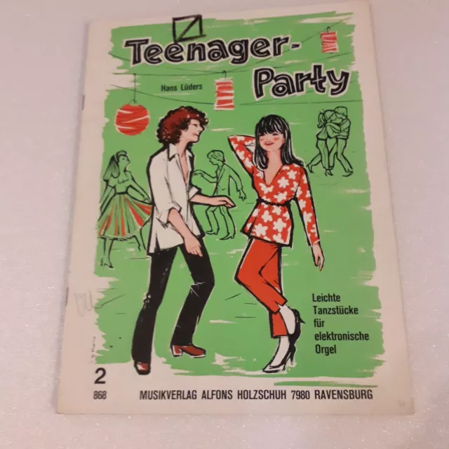 Teenager-Party.2.868. Vol 2.Partition Orgue.
