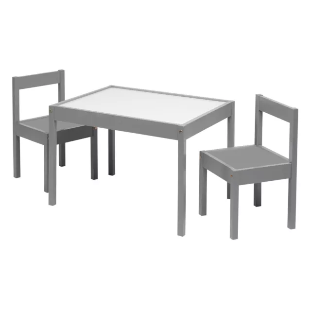 Table and Chairs Set, in Grey Age Group 1 to 5 Years Old