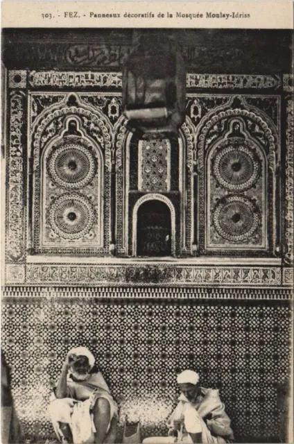 CPA AK MAROC FEZ De la Mosquée MOULAY-IDRISS (10348)