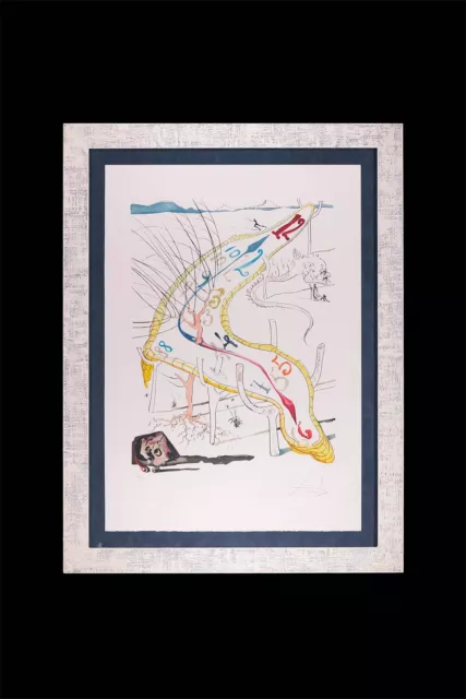 Salvador Dali – 1975 – The Frozen Watches Of Space Time – Litografia 104/195