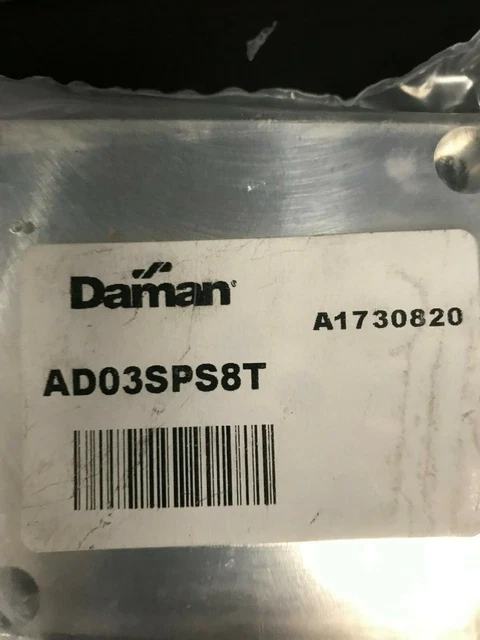 Ad03Sps8T Daman D03 Valve Subplate Size 8 Bspt Ports