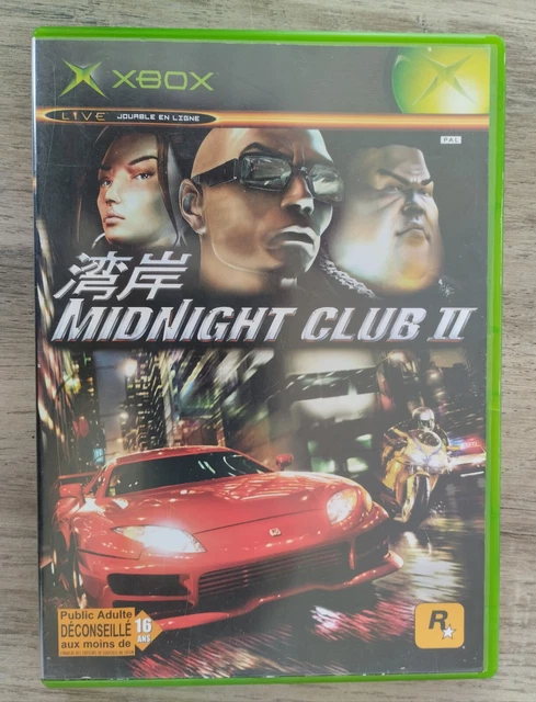 Midnight Club 3 Sur Xbox – PAL FR Complet, Jeu De Course, Bon état