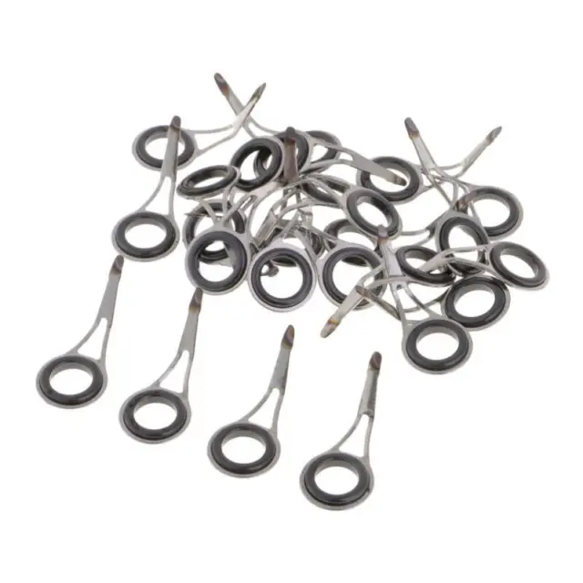 SINGLE LEG RINGS (Eyes) Quality Lined Guides Coarse Carp Sea Spinning POST  FREE £2.25 - PicClick UK