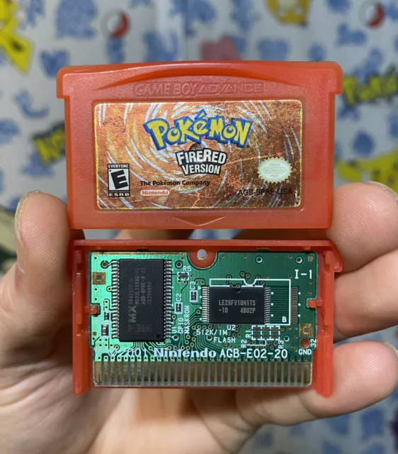 POKEMON FIRERED AUTHENTIC - All 386 SHINY PERFECT SAVE!!