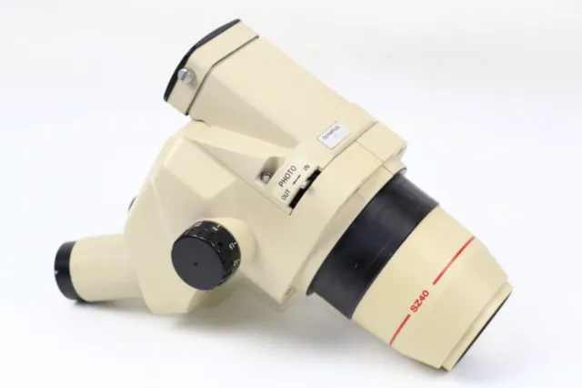 Olympus Sz40 Stereo Zoom Microscope, Trinocular Head Sz4045Tr