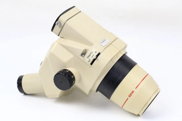 Olympus Sz40 Stereo Zoom Microscope, Trinocular Head Sz4045Tr Olympus Sz40 Stereo Zoom Microscope, Trinocular Head Sz4045Tr