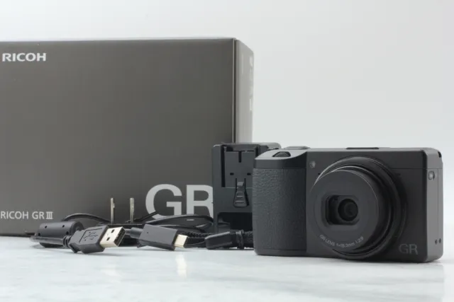 SH 66 [Unused in Box] Ricoh GR III 24.2MP APS-C Digital Camera Black From JAPAN