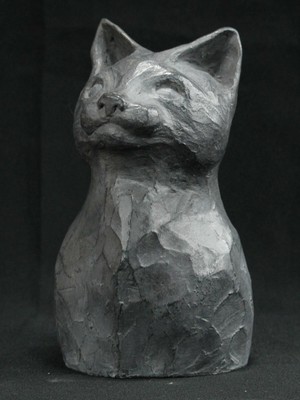 Sculpture De Chat En Terre Cuite Piece Unique Signee Par L Artiste Cat Gato Ooak Eur 59 00 Picclick Fr